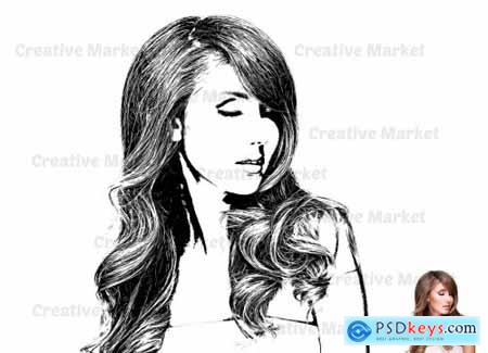 Vector Maker Photoshop Action 7038903