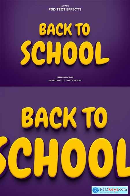 Back To School Text Effect Style 33227906
