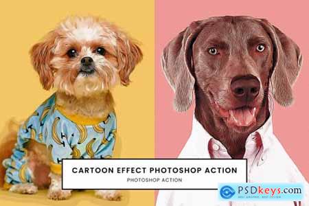 Cartoon Effect Action - Photoshop Plugin