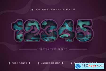Mode - Editable Text Effect, Font Style 7050851