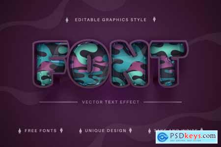 Mode - Editable Text Effect, Font Style 7050851