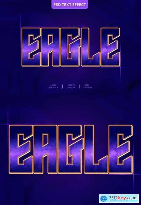 Eagle 3D Text Effect Style 35177744