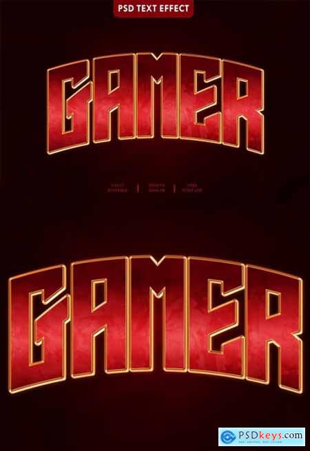 Gamer 3D Text Effect Style 34961857