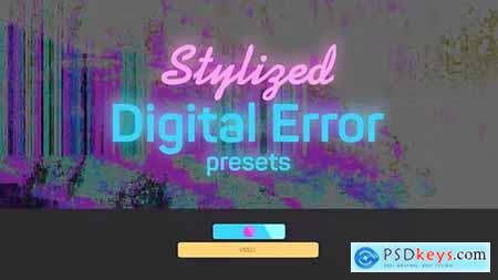 Stylized Digital Error Presets 36584258