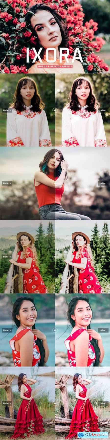 Ixora Pro Lightroom Presets