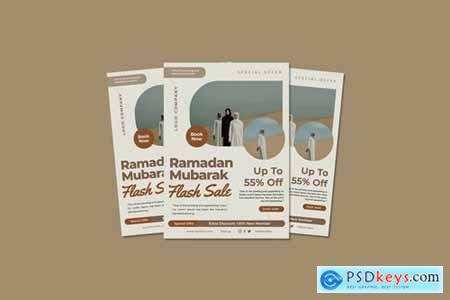 Ramadhan Mubarak Flash Sale Flyer