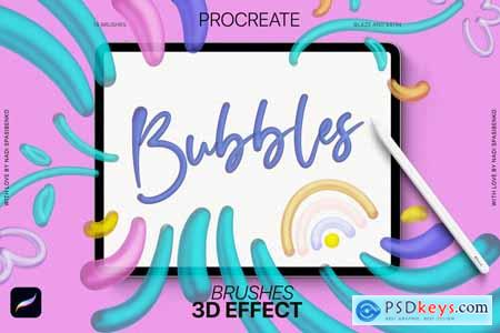 3D effect Procreate Brushes 8EZXGKS
