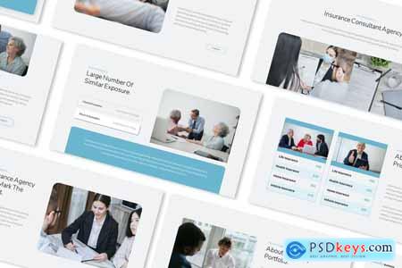 Insurance Agency Powerpoint Presentation Template LNR39HZ