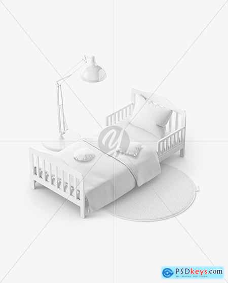 Kids Bedding Mockup Set 95438