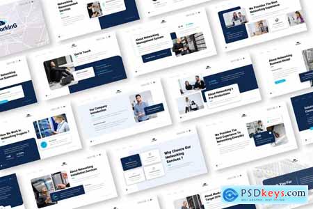 Networking Powerpoint and Keynote Presentation Template
