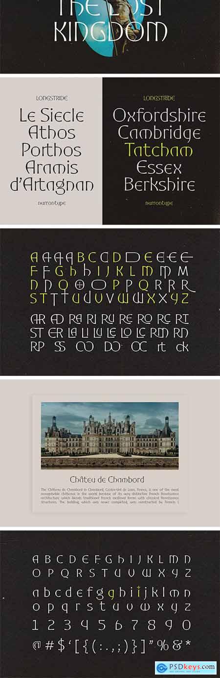 Longstride Typeface
