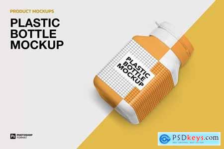 Plastic Bottle - Mockup