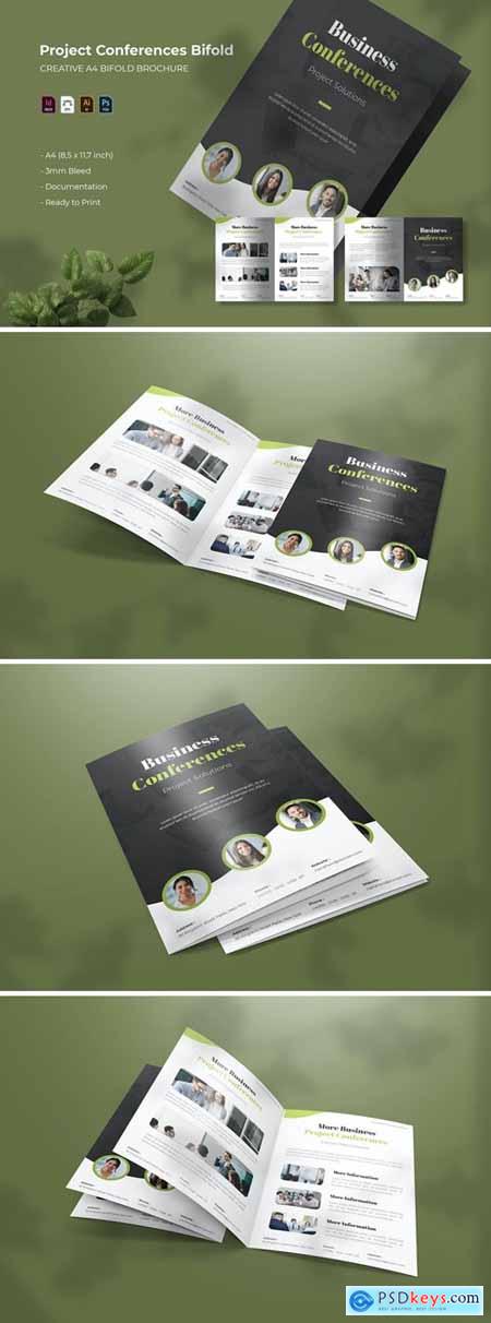 Project Conferences - Bifold Brochure