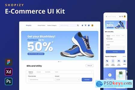 Shopizy - E-commerce UI Kit