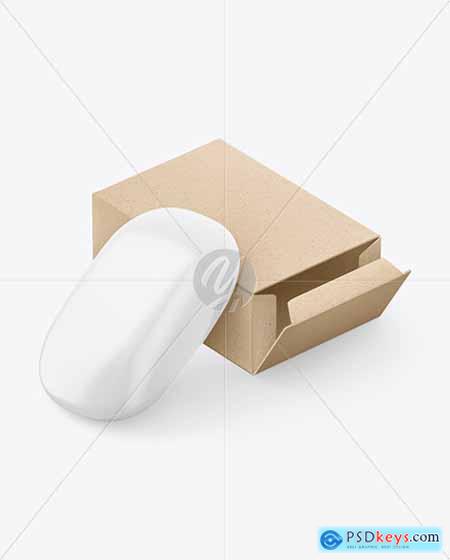 Kraft Paper Soap Box Mockup 93669