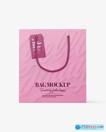 Paper Shopping Bag Mockup 97156