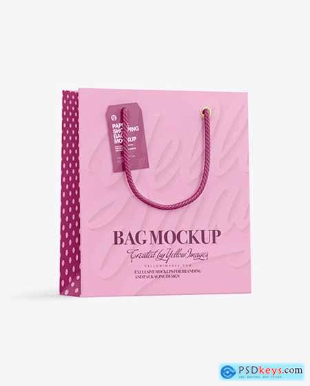 Paper Shopping Bag Mockup 97017