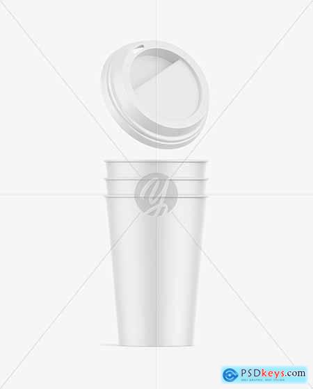Matte Coffee Cup Mockup 94830