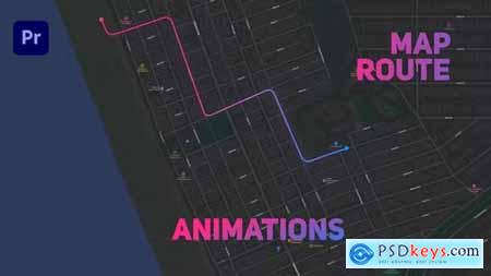 Map Route Animations 36643195