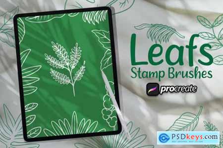 Leaf Brush Stamp