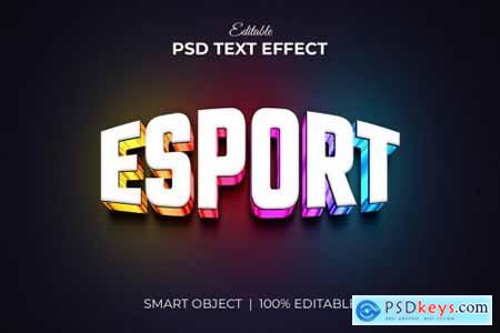 Gaming 3d text effect mockup Bundle 6933702