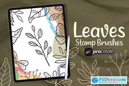 Leaves Stamp Brushes