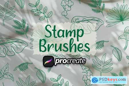 Leaf Brush Stamp