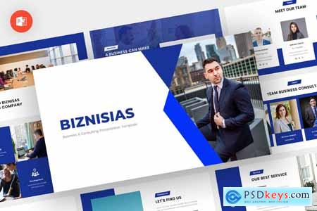 Biznisias - Business Powerpoint, Keynote and Google Slides Template