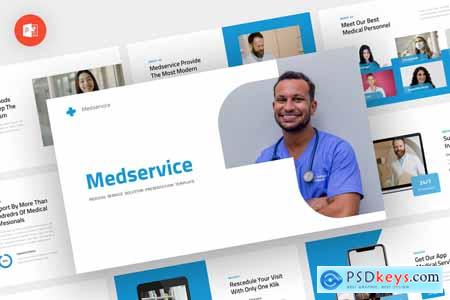 Medservice - Medical Powerpoint, Keynote and Google Slides Template