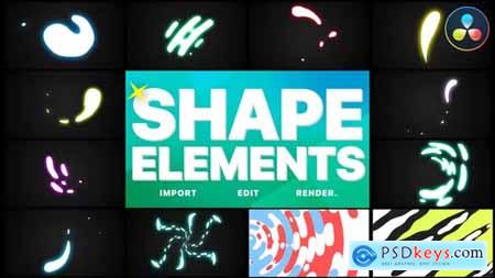 Shapes Elements Pack DaVinci Resolve 36686353