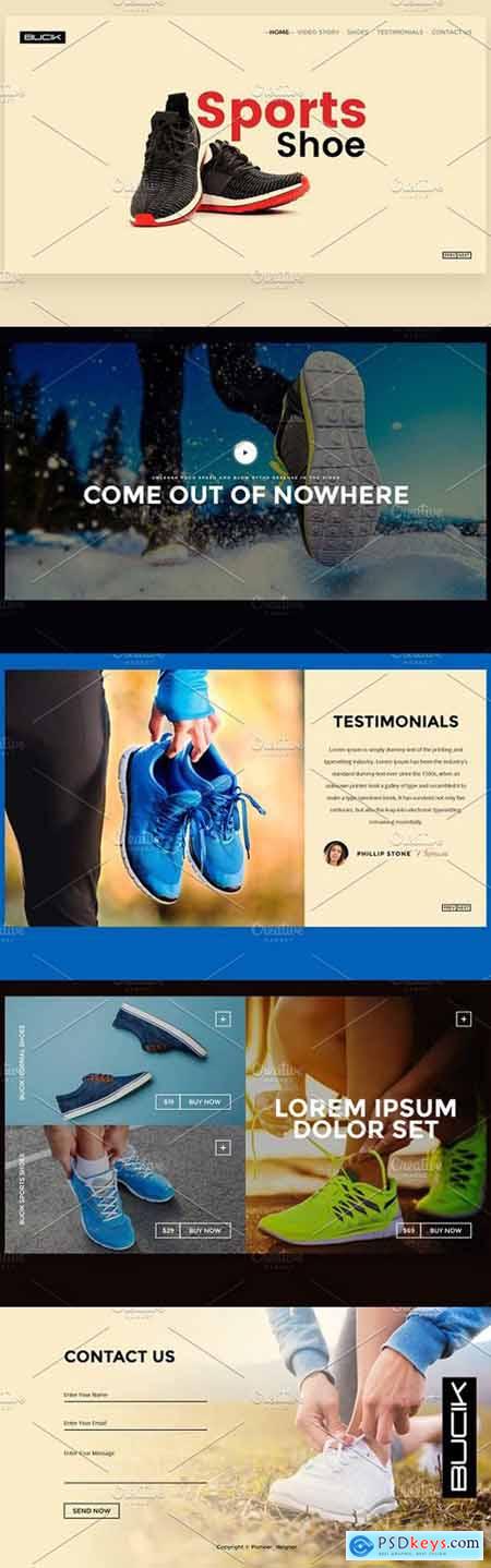 Bucik Shoes online store Website