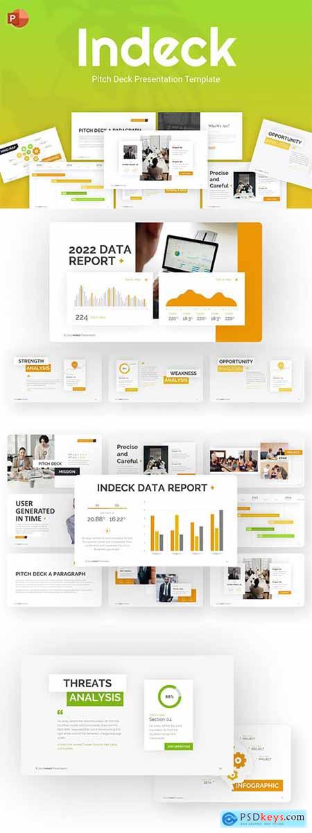 Indeck Pitch Deck PowerPoint Template