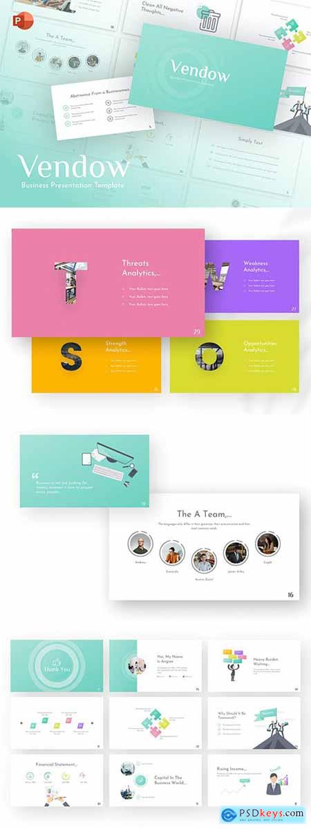 Vendow Business PowerPoint Template