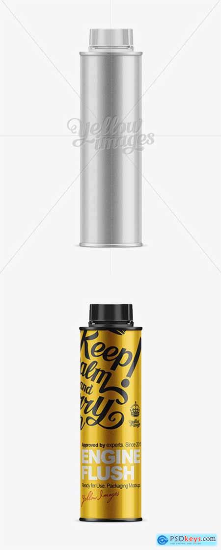 300ml Engine Flush Bottle Mockup 10603