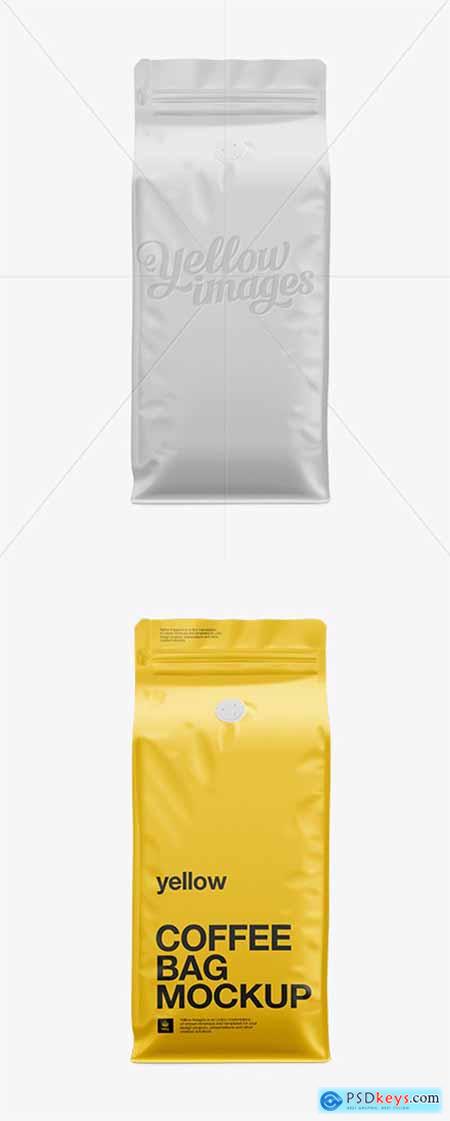 Coffee Bag Mockup - Front View 10982