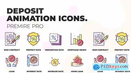 Deposit & Credit Animation Icons (MOGRT) 36748809