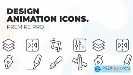 Design & Tools MOGRT UI Icons 36748745