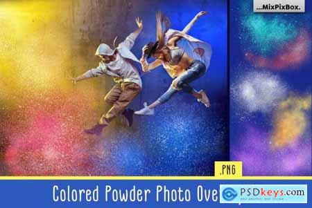 Colored Powder Photo Overlays 5214243
