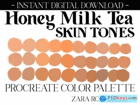 Procreate Skin Tone Nude Makeup Palettes