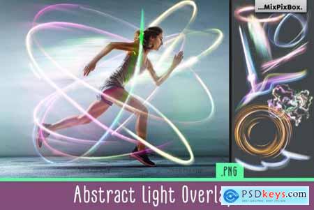 Abstract Light Overlays 5219608