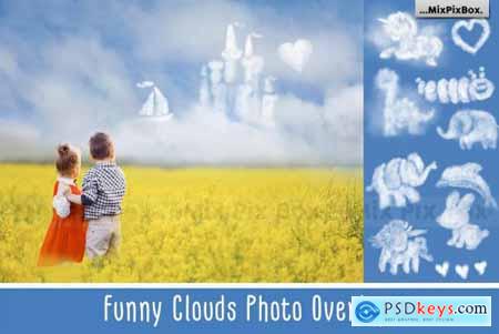 Funny Clouds Photo Overlays 6043289