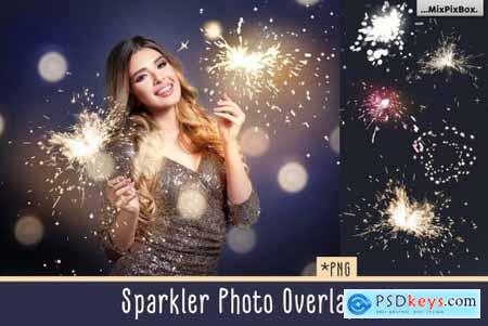 Sparkler Photo Overlays 5814585