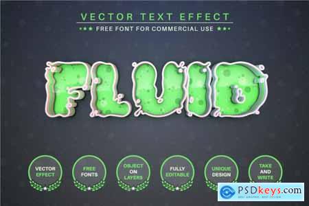 Slime - Editable Text Effect 6912039