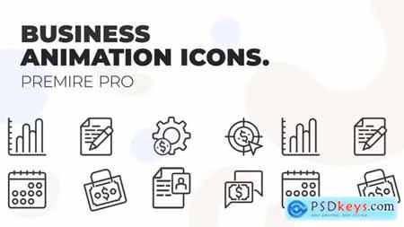 Business & Products MOGRT UI Icons 36748737