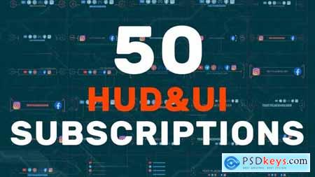50 HUD UI Subscriptions 36818829