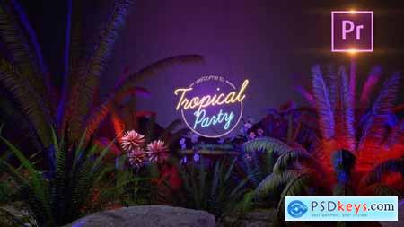 Tropical Party Opener Premiere PRO 36753451