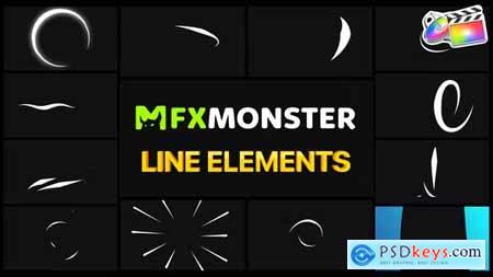 Line Elements FCPX 36812541