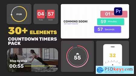 Countdown Timers Pack for Premiere Pro 36768264
