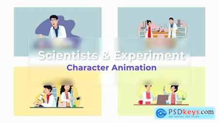 Scientists And Experiment Animated Scene Pack 36766851