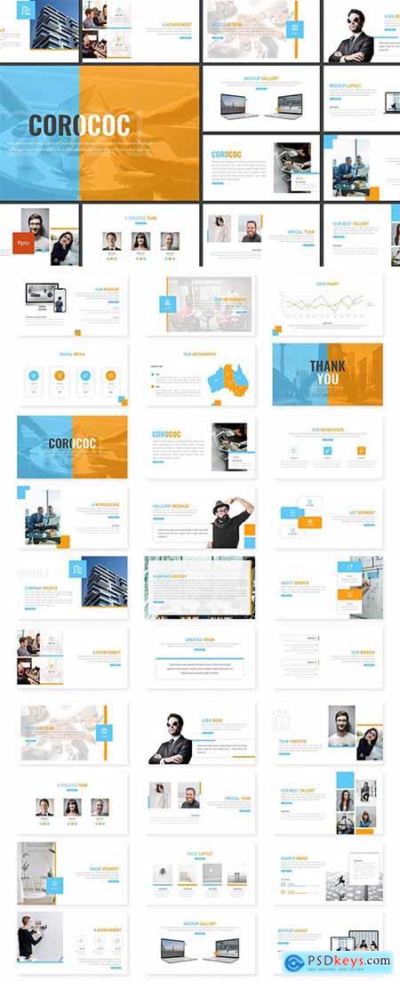 Corococ - Business Powerpoint, Keynote and Google Slides Template